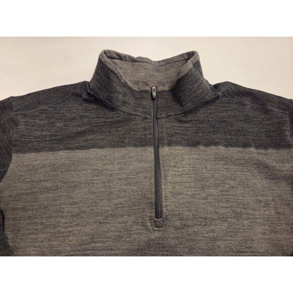 Kuhl Ryzer 1/4 Zip Pullover Mens Large Gray Performance Sweater Stretch Outdoor - Picture 3 of 11
